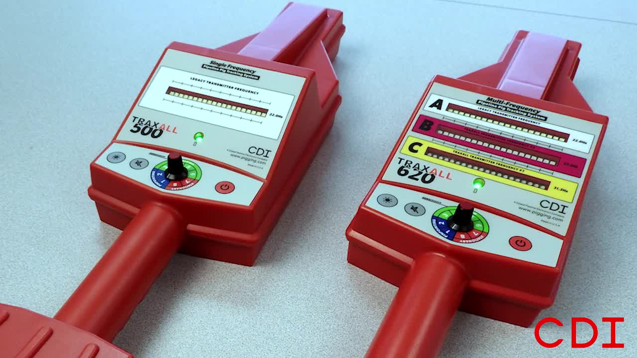 TRAXALL 500 and 620 Pig Tracking Receivers