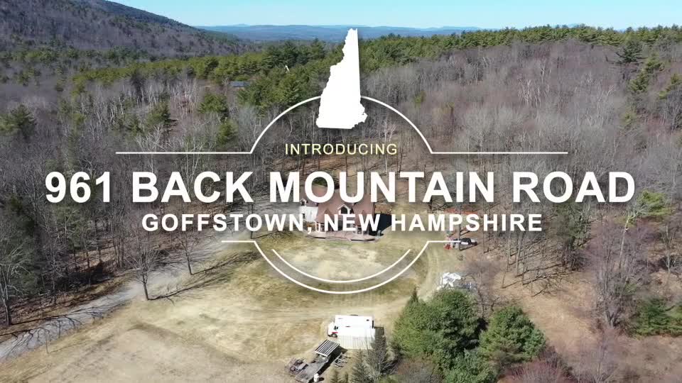 961 Back Mountain Road, Goffstown, NH 03045